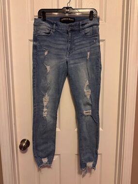 Mid Rise Skinny Stretchy Jeans